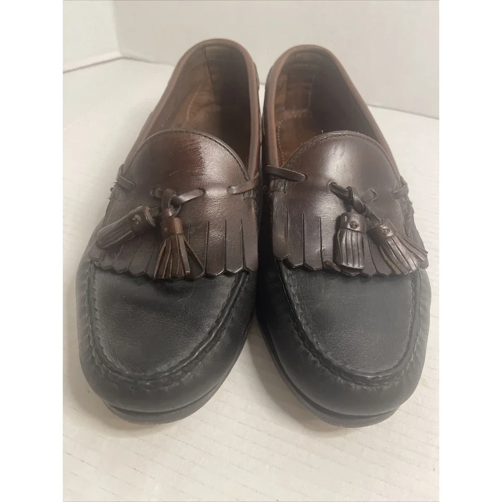 Allen Edmonds Kittery Slip On Tassel Loafers Shoes Sz 10.5 Preppy Office Casual